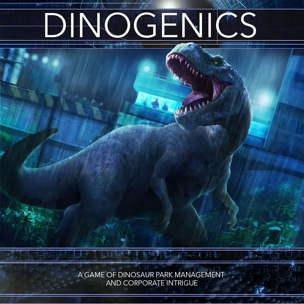 Kickstarter Alert: Build a better park with "DinoGenics" board game