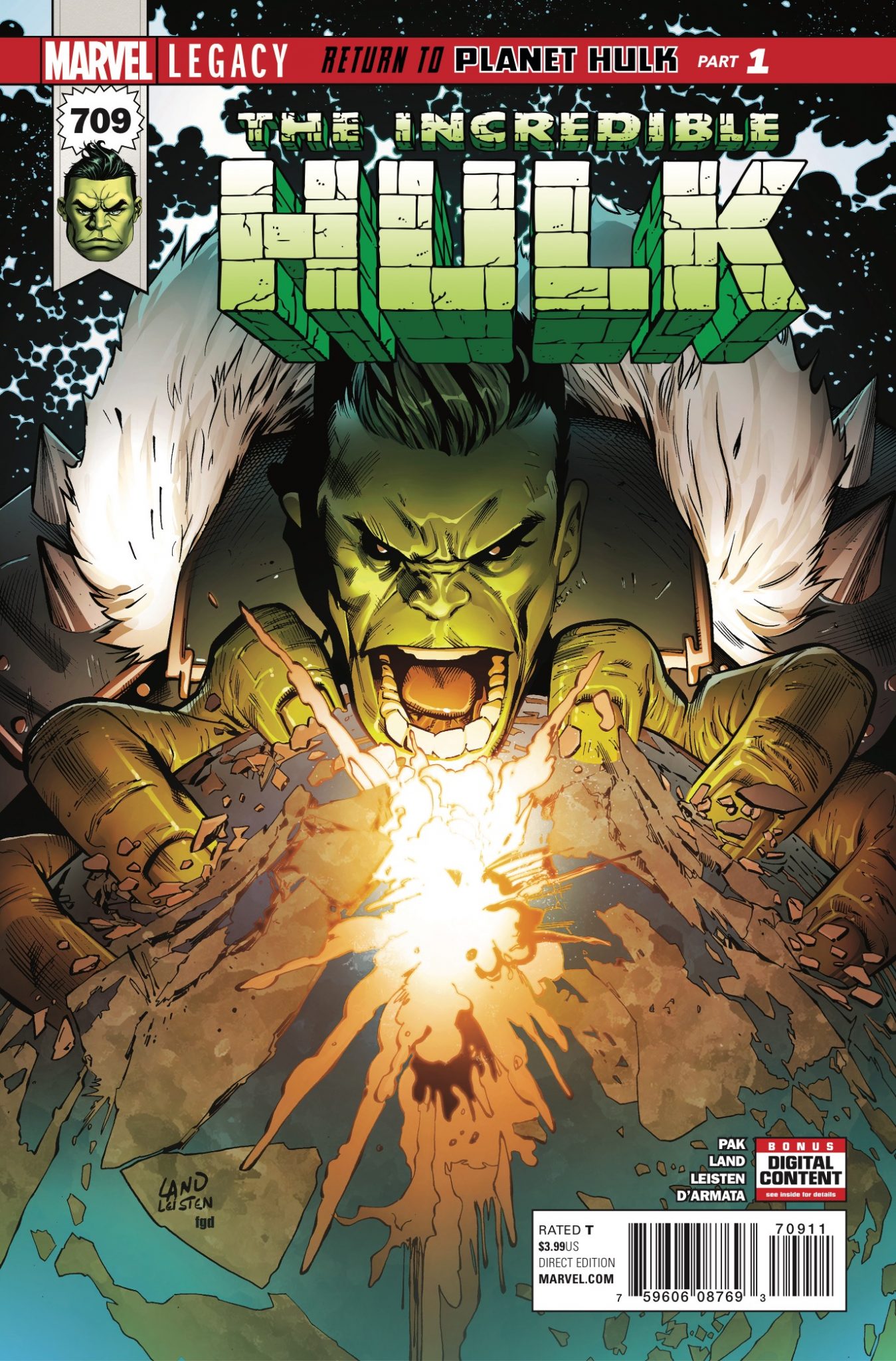 Marvel Preview: Incredible Hulk #709