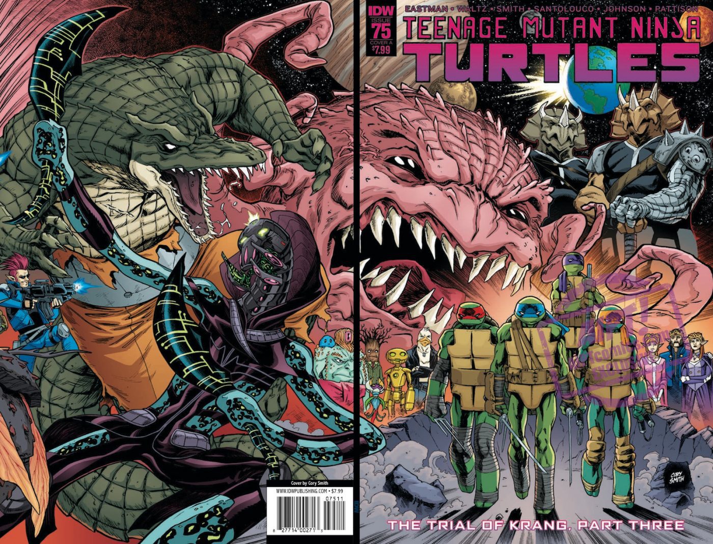 Teenage Mutant Ninja Turtles #75 Review