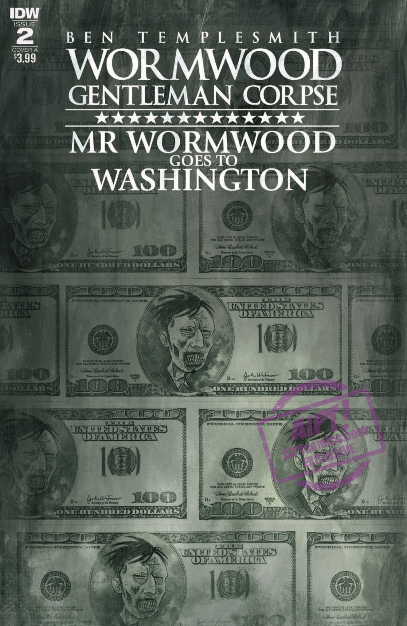 [EXCLUSIVE] IDW Preview: Wormwood, Gentleman Corpse: Mr. Wormwood Goes to Washington #2
