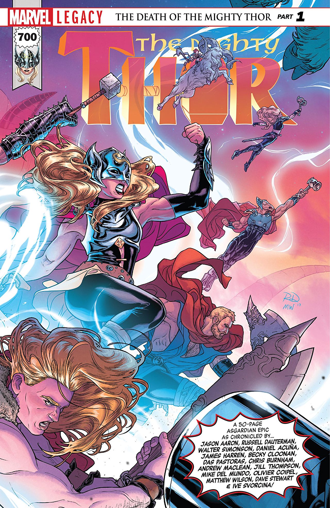 Marvel Preview: The Mighty Thor #700
