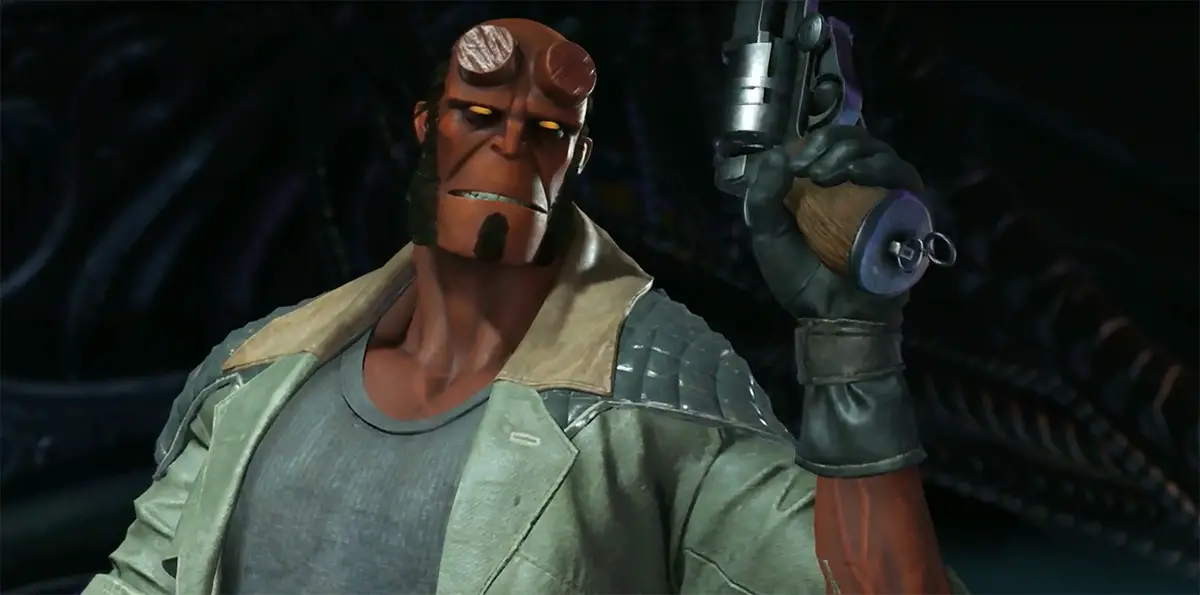 Watch: First footage of Hellboy in Injustice 2, arriving November 14
