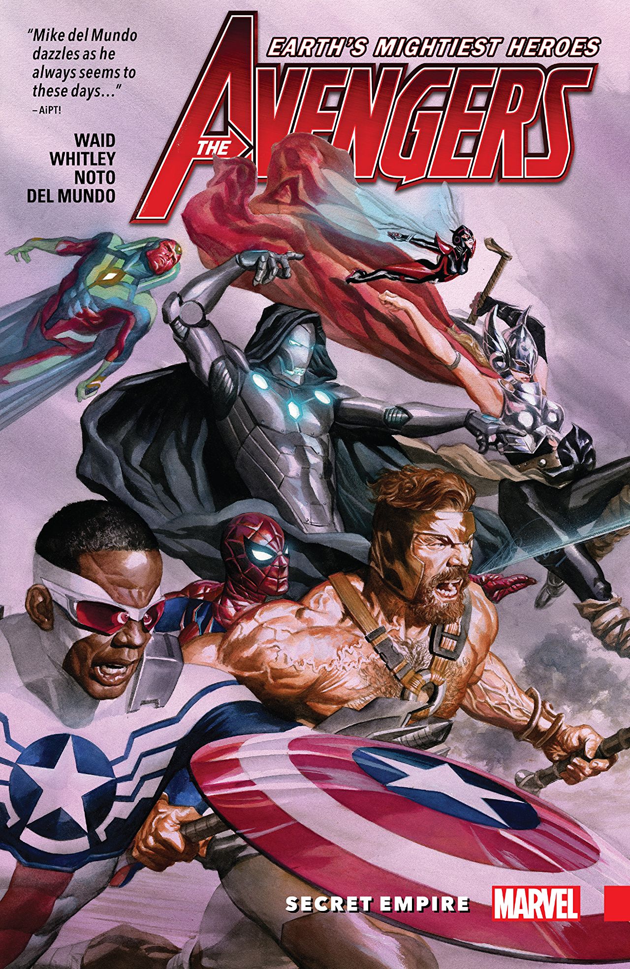 'Avengers: Unleashed Vol. 2: Secret Empire' is a remarkably pretty, yet fractured compilation