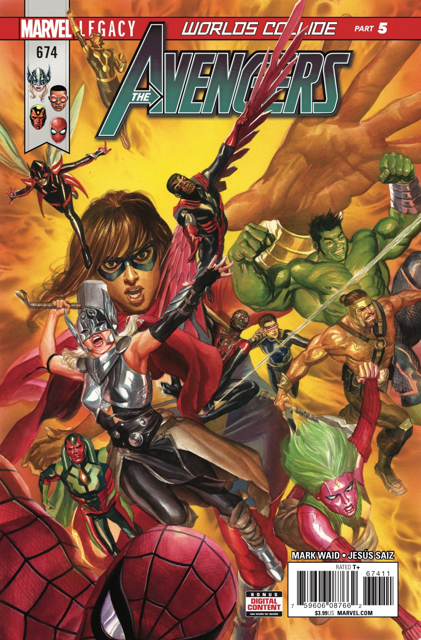Marvel Preview: Avengers #674