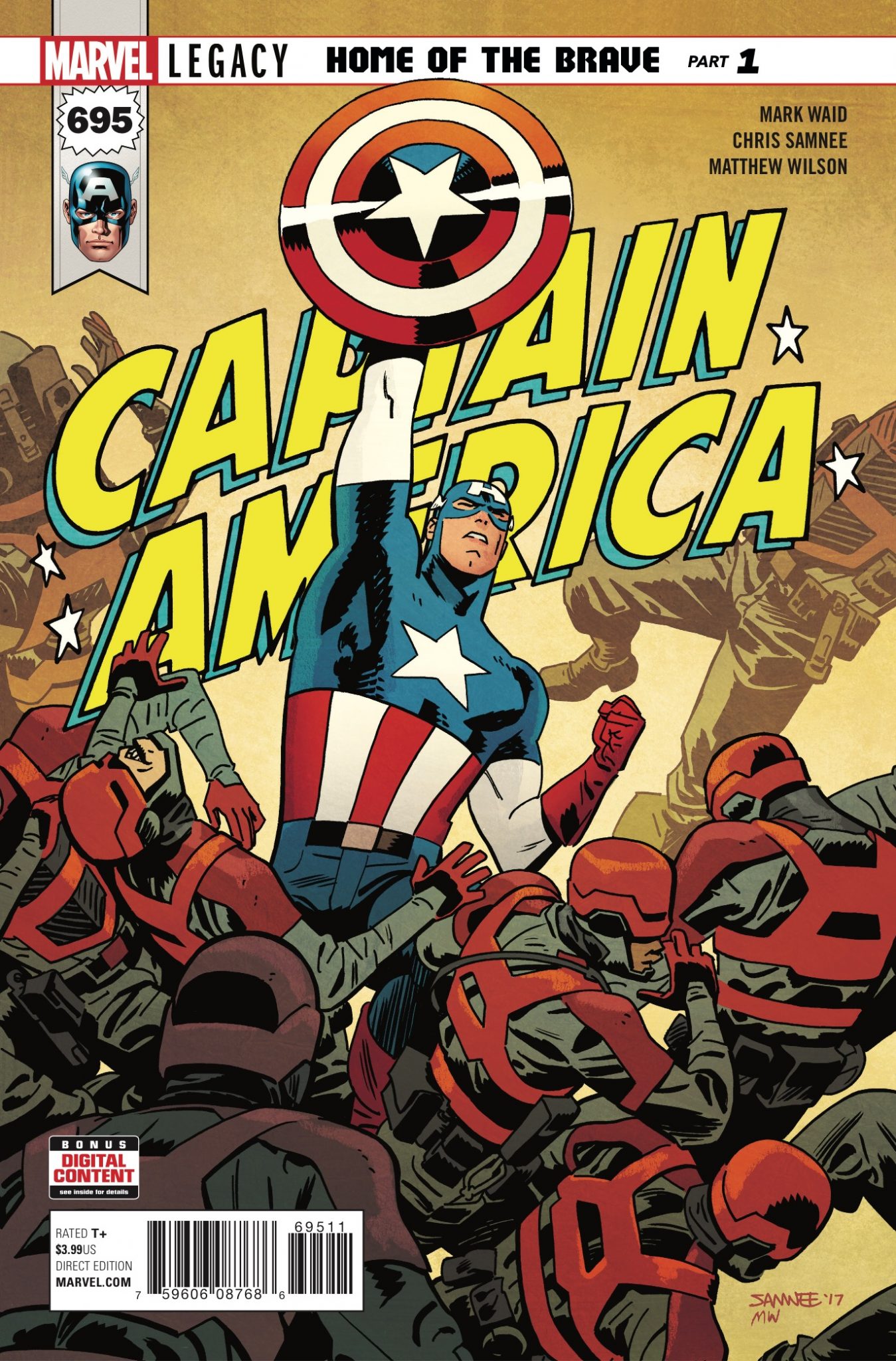 Marvel Preview: Captain America #695