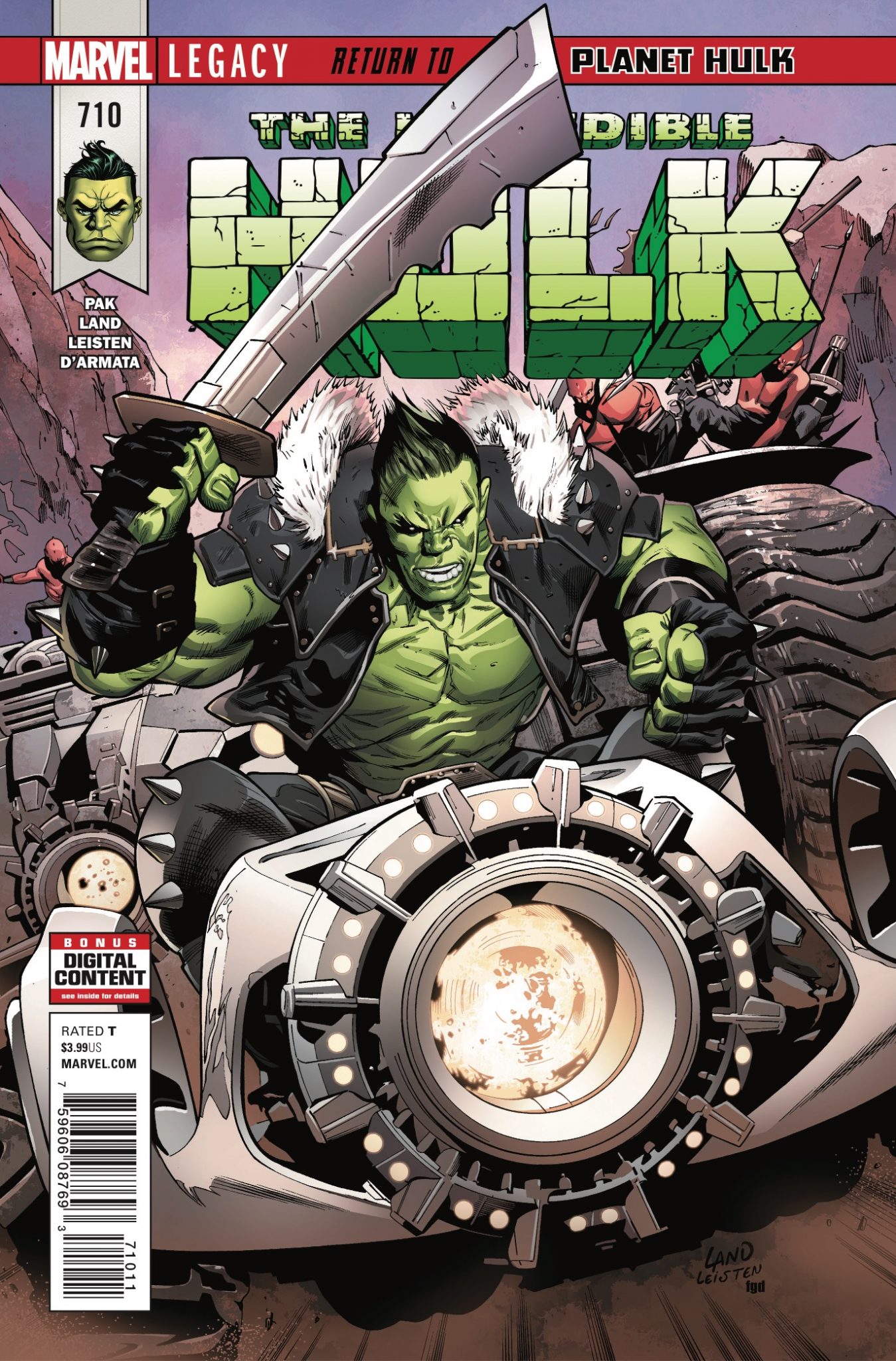 Marvel Preview: The Incredible Hulk #710