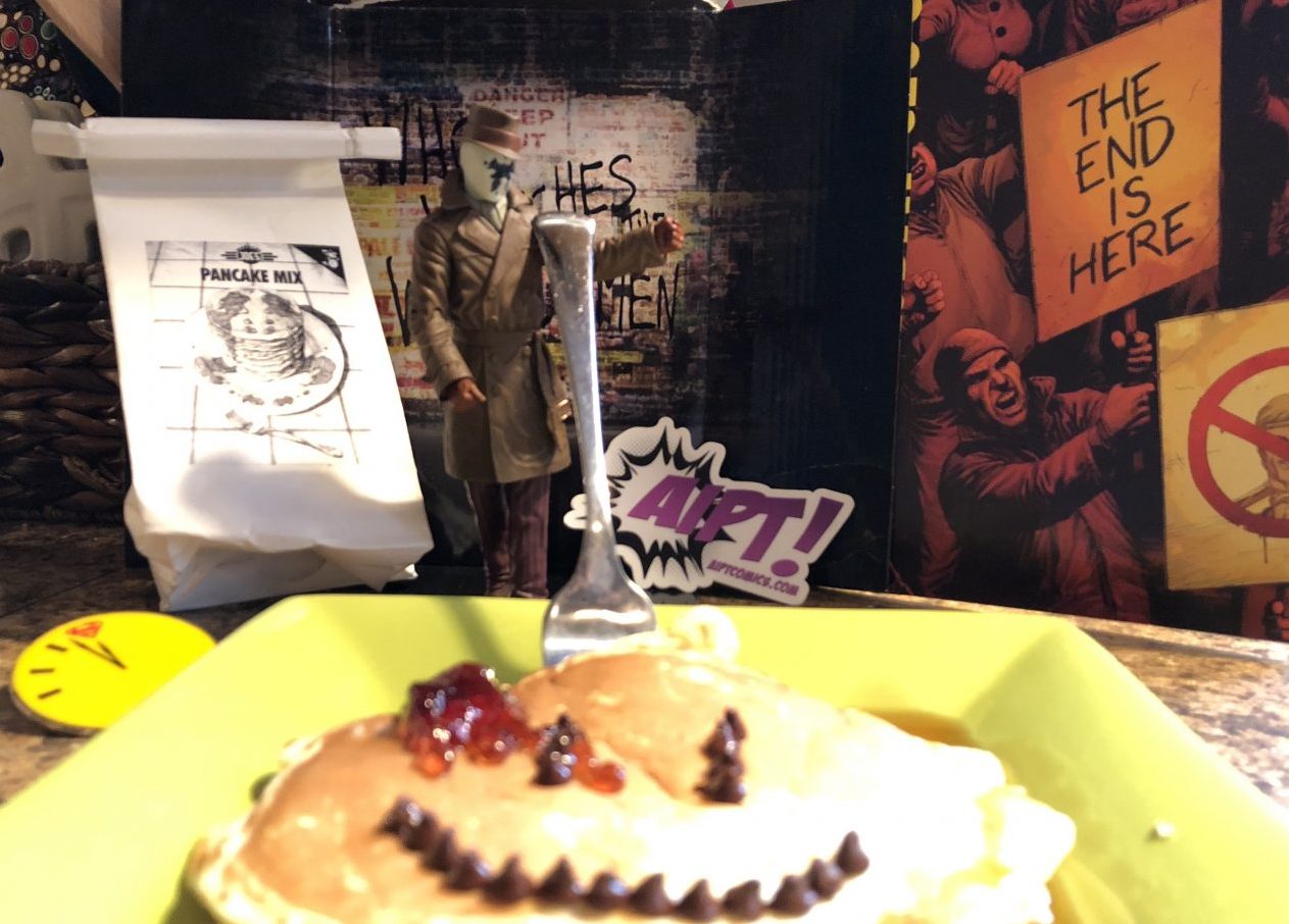 A 'Doomsday Clock' breakfast with Rorschach
