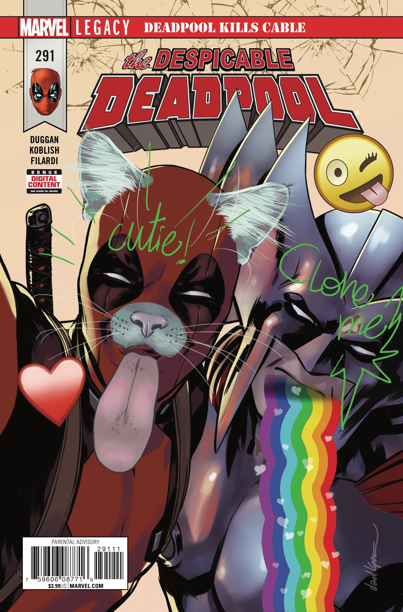 Despicable Deadpool #291 Review