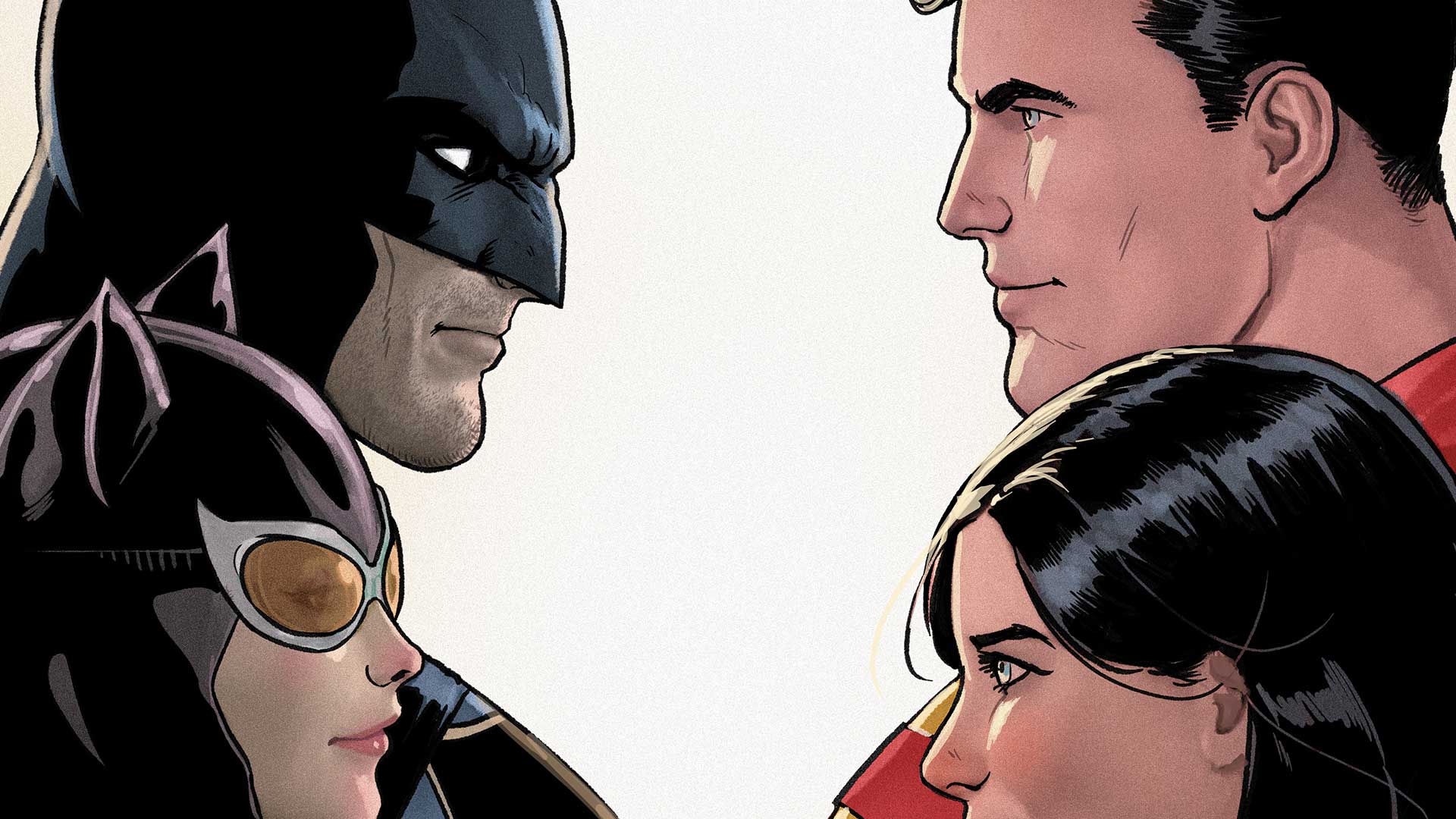 Batman and Superman team up for a double date in 'Batman #37'