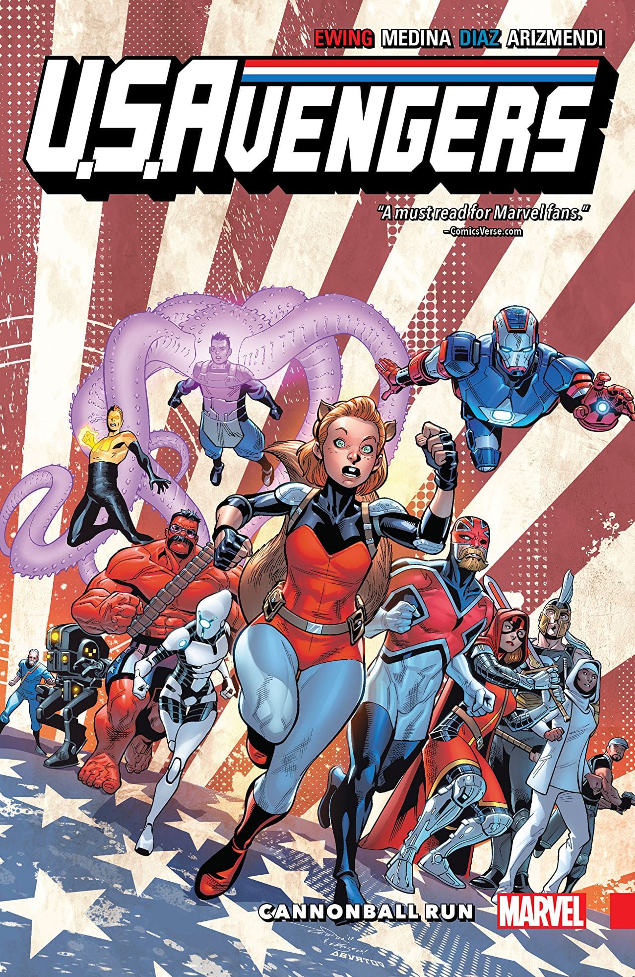'U.S.Avengers Vol. 2: Cannonball Run' is a fun, unpredictable read
