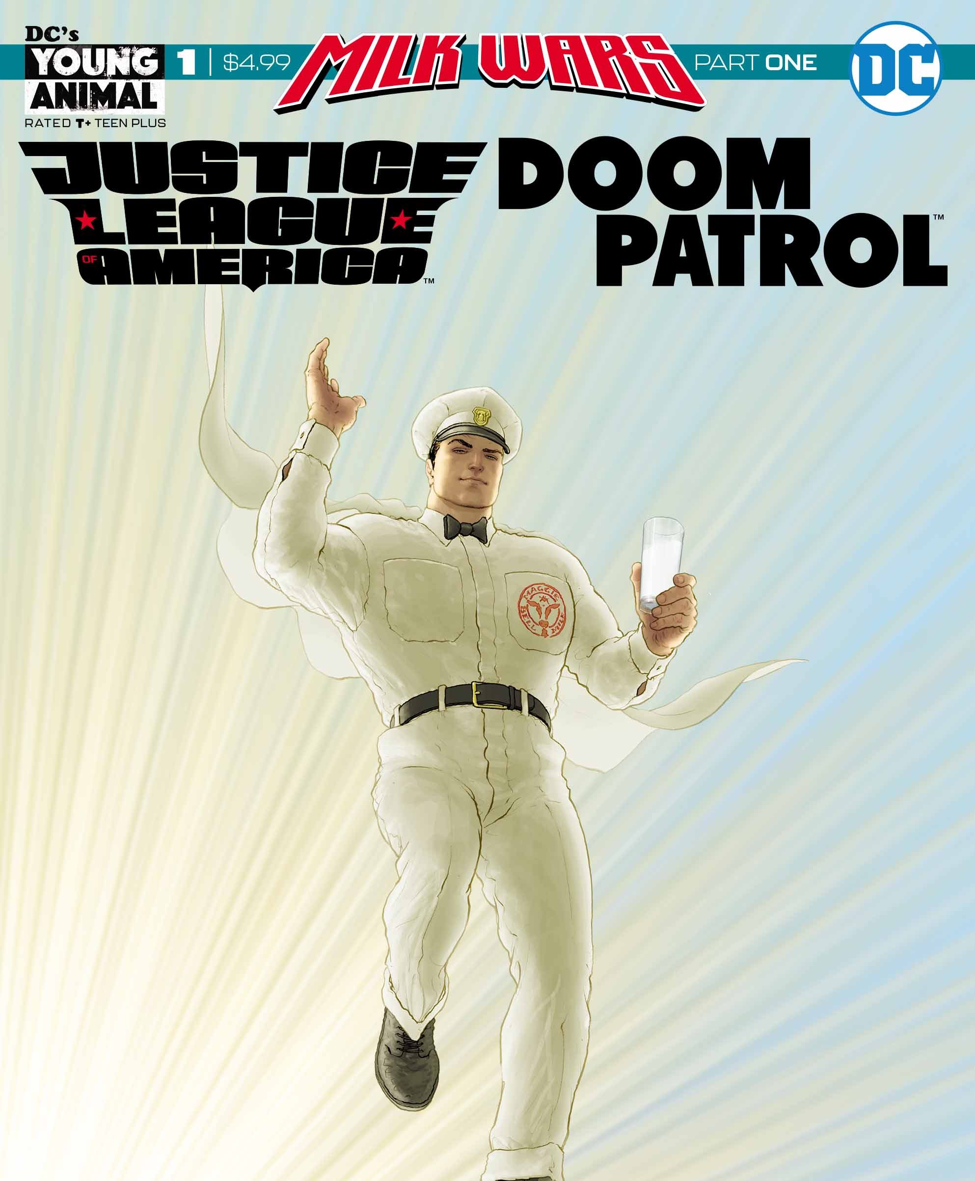 JLA/Doom Patrol #1 review: Milk Wars starts here!