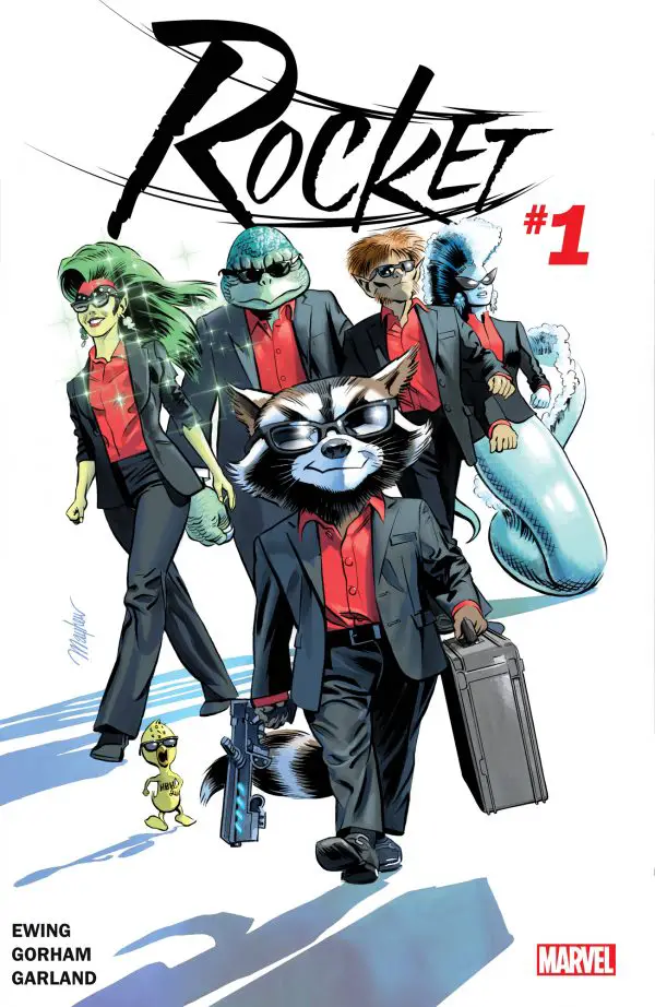 'Rocket: The Blue River Score' is a different take on Rocket Raccoon