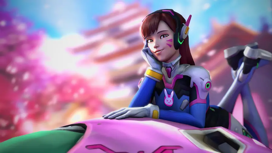 Overwatch's D.Va is the latest character to tease a new legendary skin