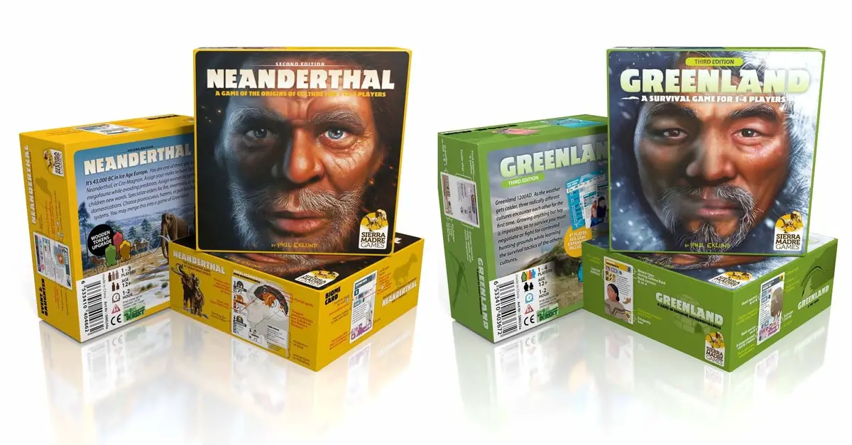 Kickstarter Alert: Interview with Phil Eklund on Neanderthal and Greenland, his deeply immersive science games