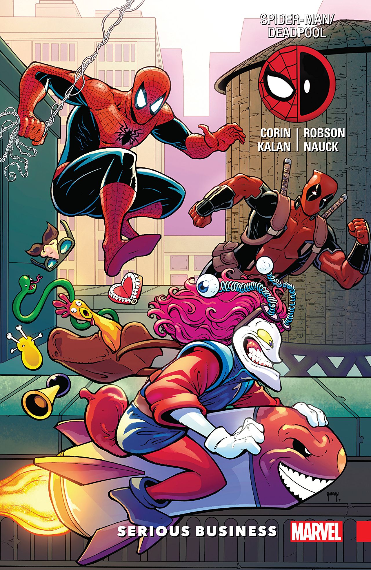 Spider-Man/Deadpool Vol 4: Serious Business review: funny, fast-paced, and light on the deep thinking