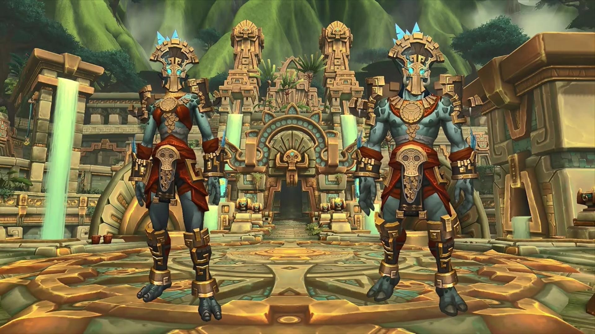 World of Warcraft: Zandalari Troll druid forms look absolutely insane