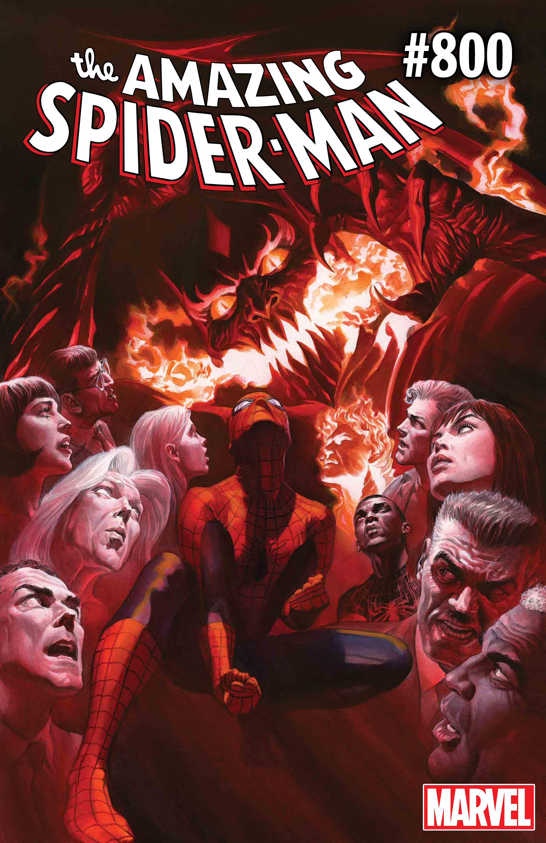 Amazing Spider-Man #800 brings the final showdown between Red Goblin and Spidey