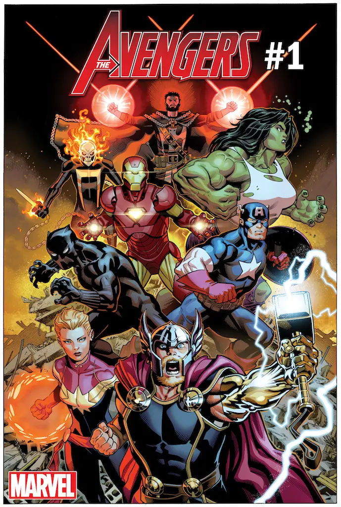 Avengers #1 blasts off in May with Jason Aaron and Ed McGuinness on board