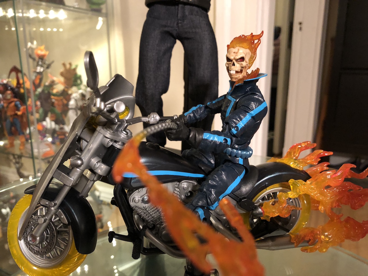 Unboxing/Review Marvel Legends Series 6-inch Ghost Rider with Flame Cycle