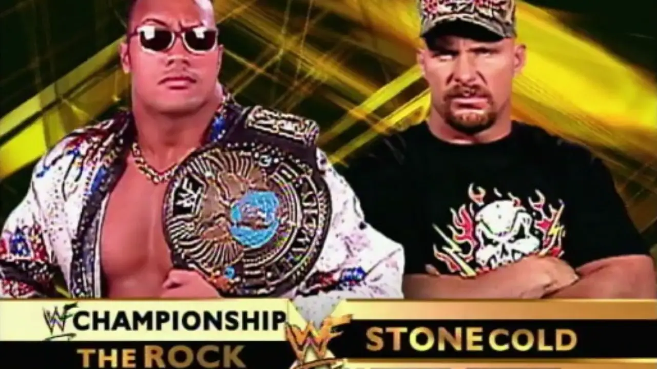 the rock vs stone cold wrestlemania 15