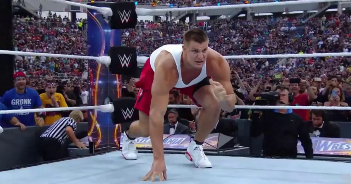 So...is Rob Gronkowski joining WWE?
