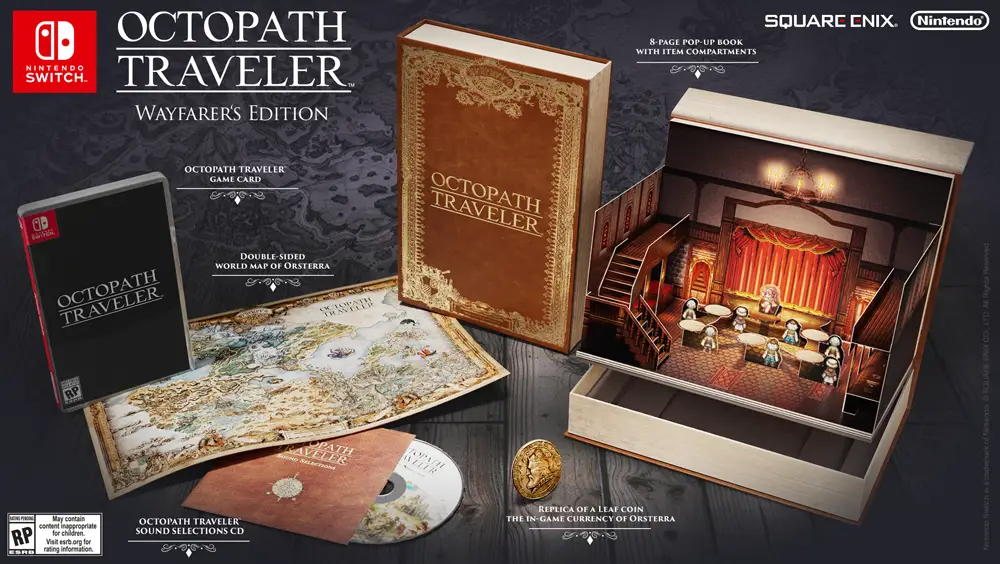 Octopath Traveler - Collector's edition and new character reveals