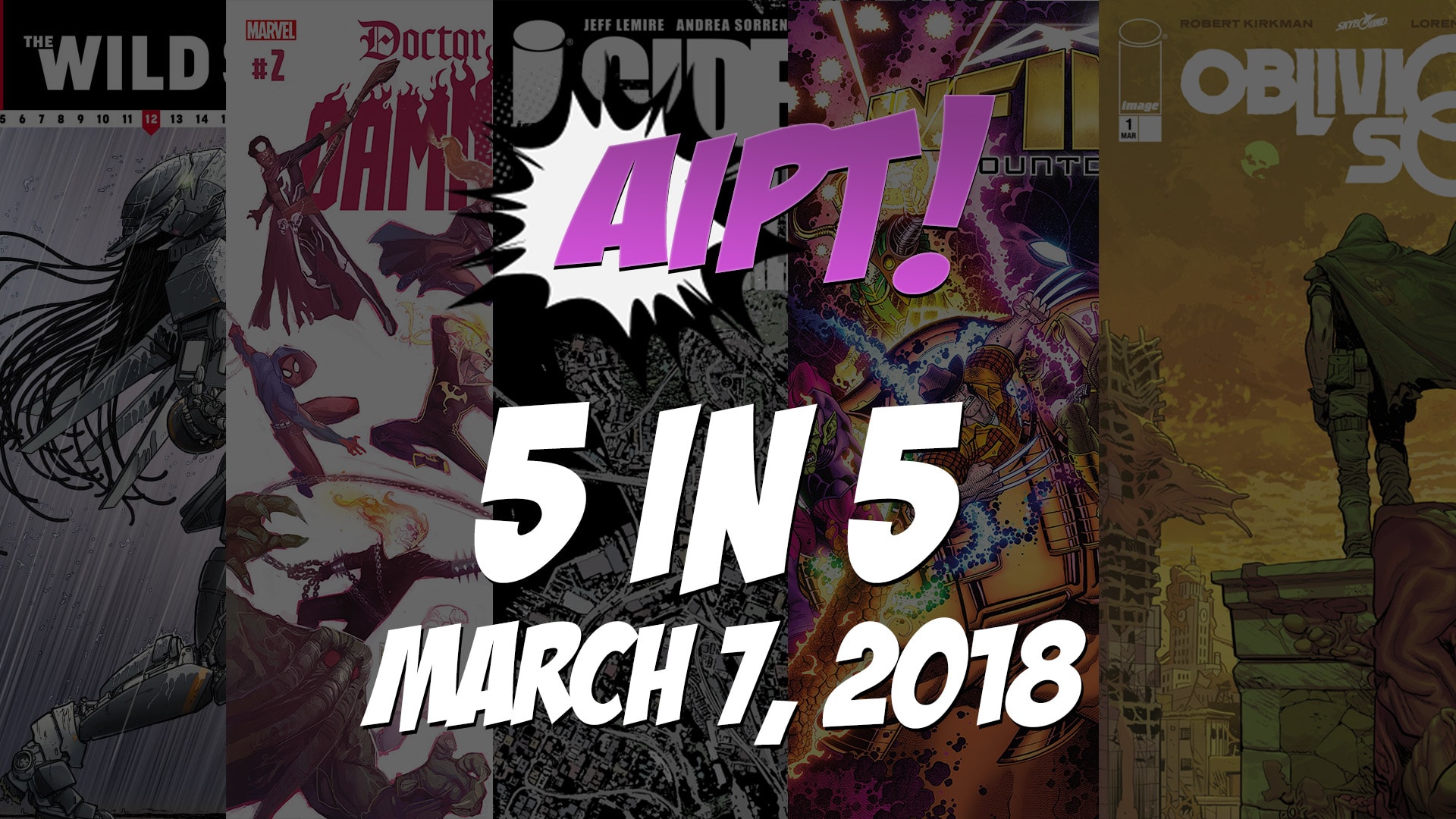 Introducing 5 in 5, a weekly look at the week's most anticipated comic books
