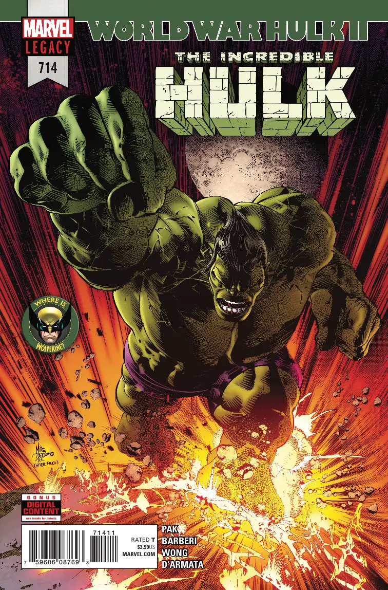 Marvel Preview: The Incredible Hulk #714