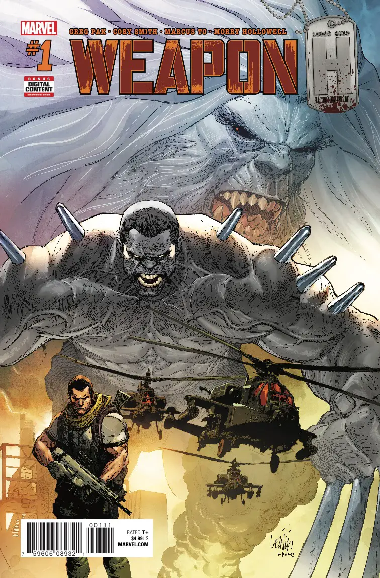 'Weapon H Vol. 1: AWOL' review: Creature feature meets superhero storytelling