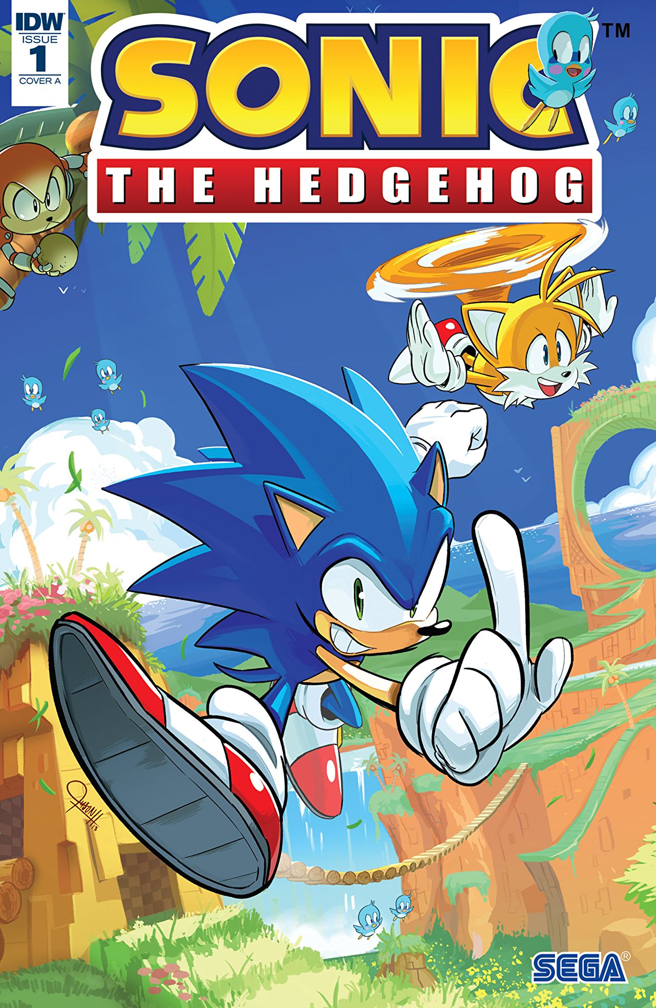 Sonic the Hedgehog #1 Review: IDW's new series is a worthy successor