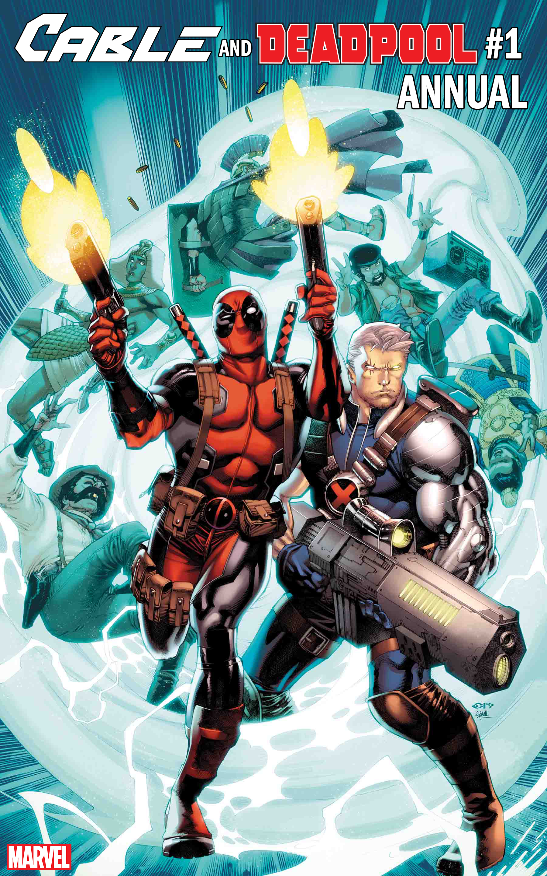 This August the 'Deadpool 2' duo join forces in Cable and Deadpool Annual #1