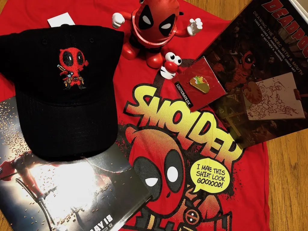 Unboxing/Review: May 2018 Deadpool "Role Models?" Loot Crate DX
