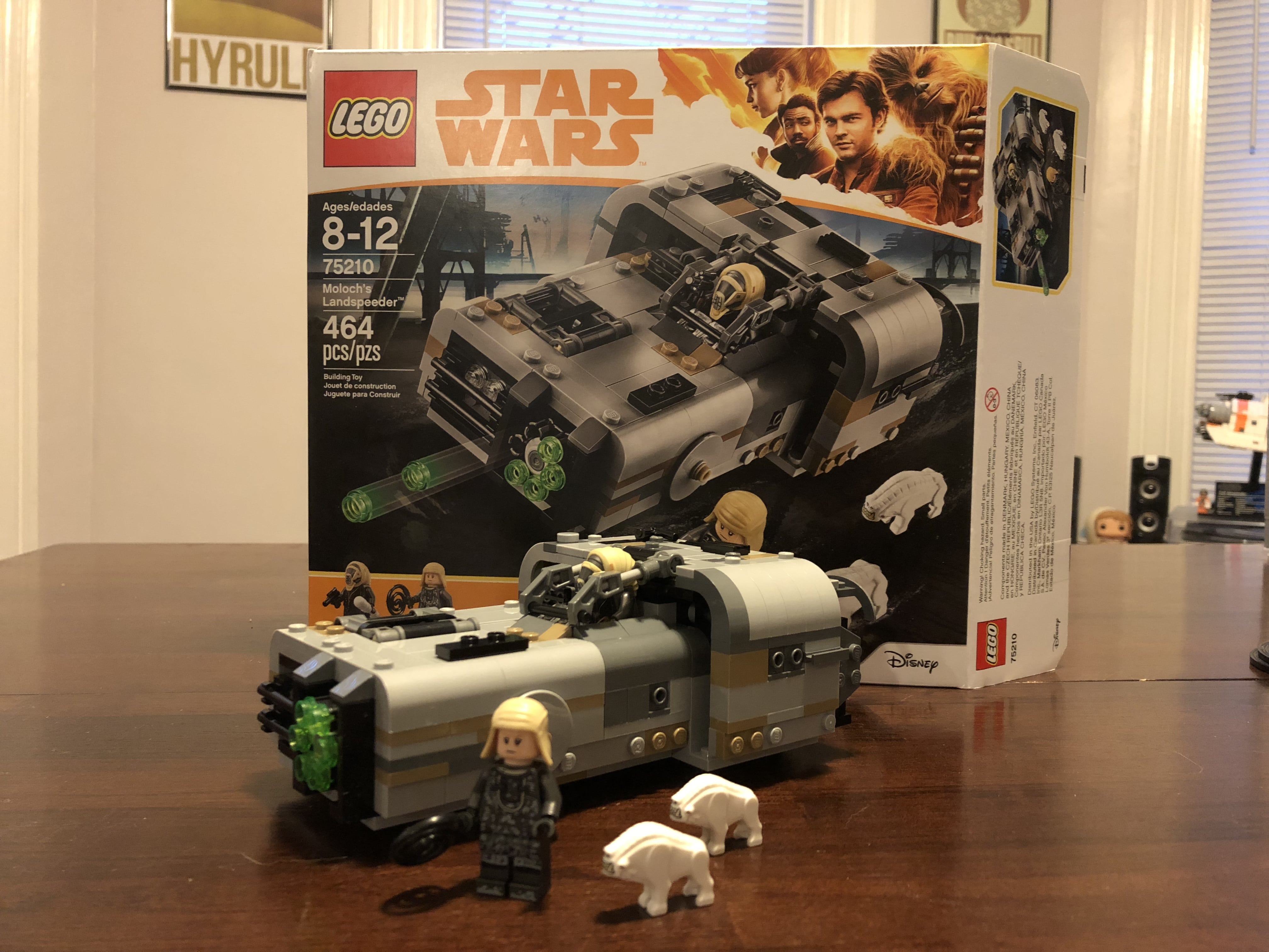Solo: A Star Wars Story: Moloch's Landspeeder LEGO unboxing/build