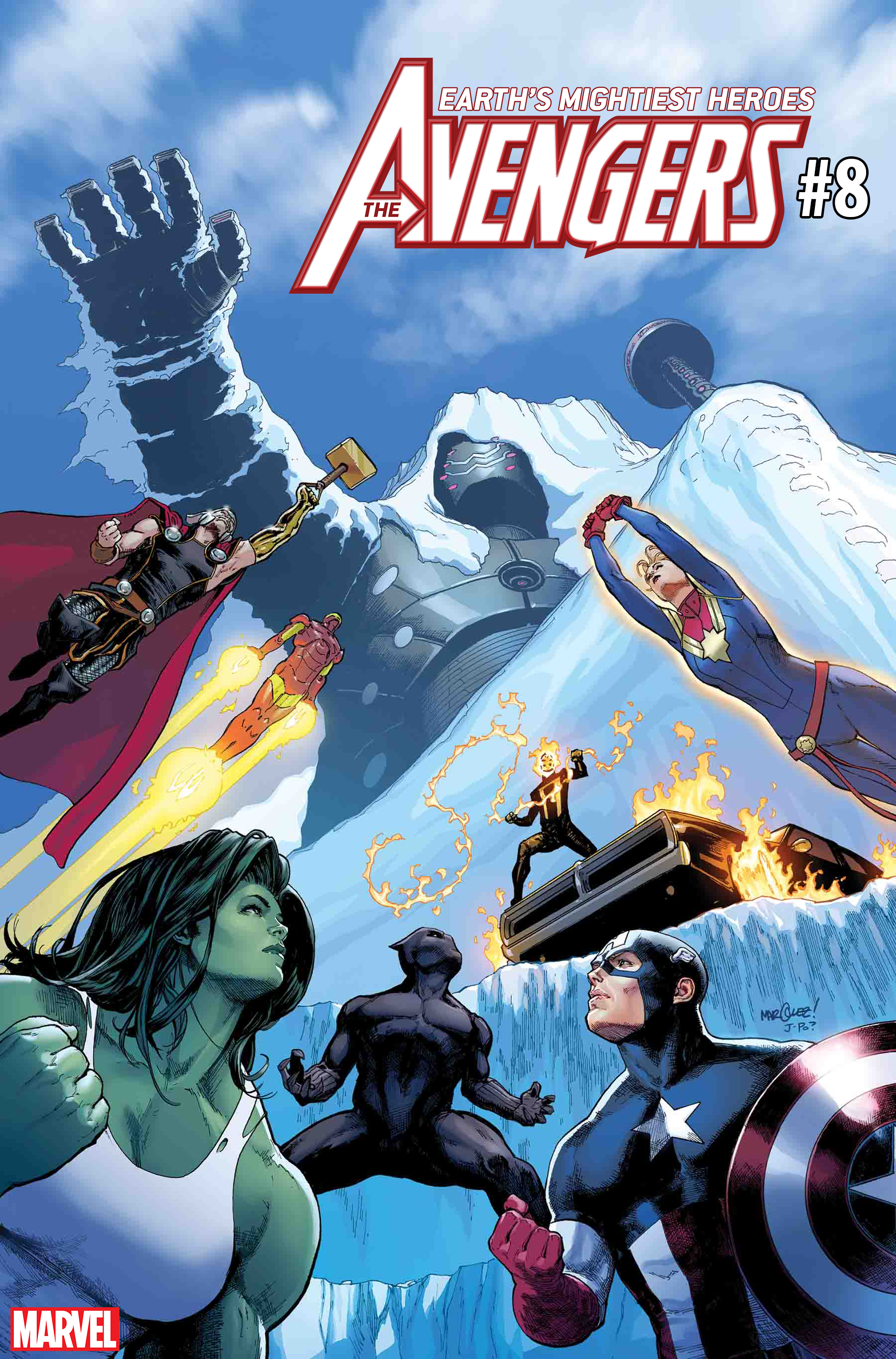 David Marquez joins the frigid Avengers #8 this summer