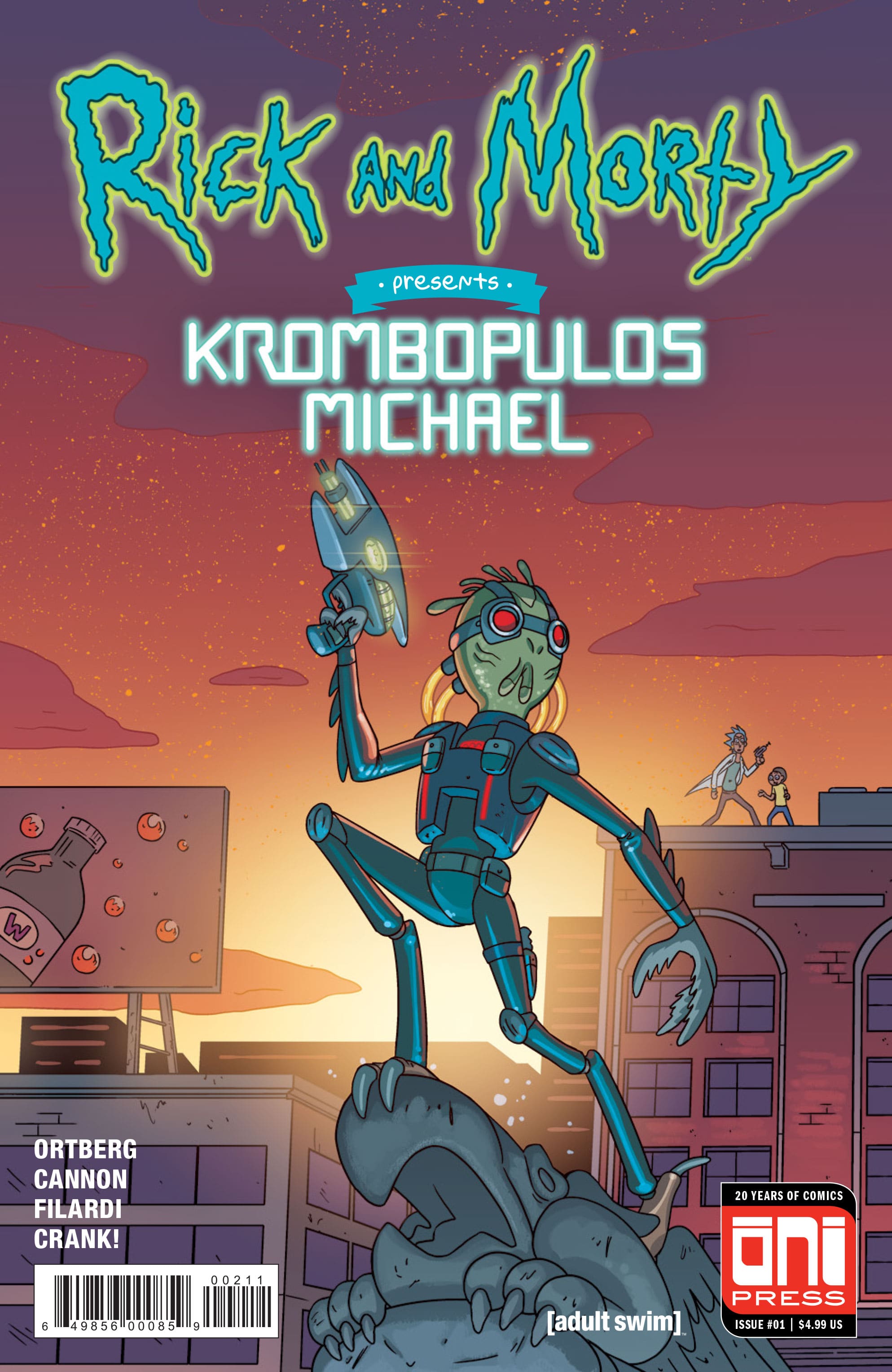 Oni Preview: Rick and Morty Presents: Krombopulos Michael #1