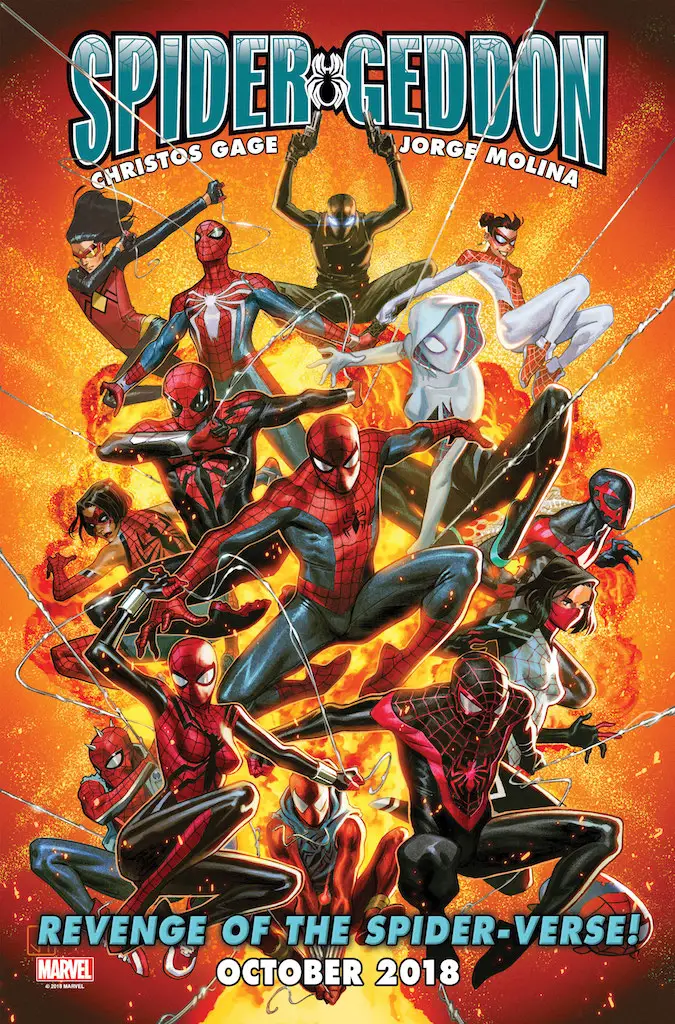New details emerge on Spider-Geddon as the Marvel Comics event draws closer to release