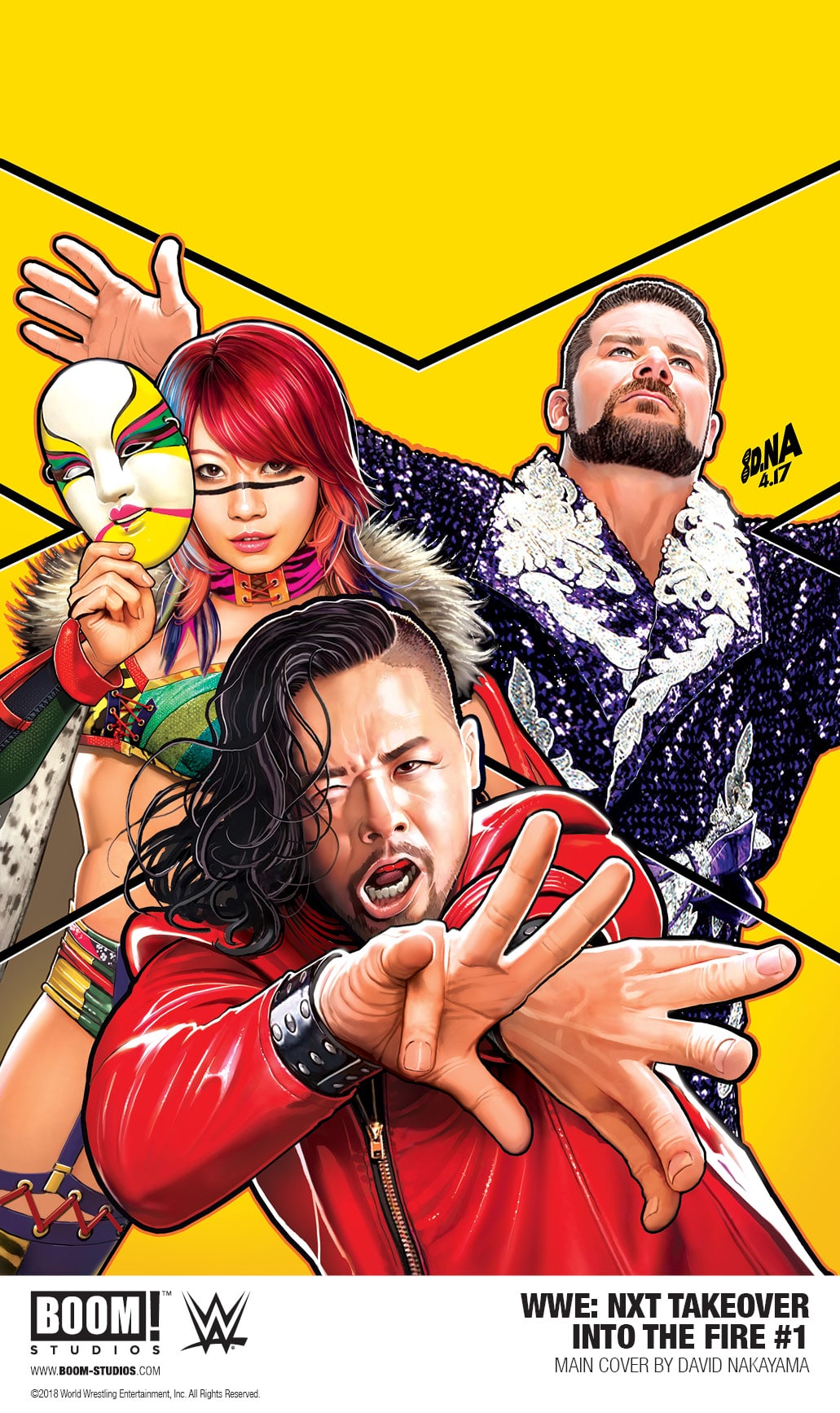 NXT Takeover takes over BOOM! Studios for 4 weeks in September