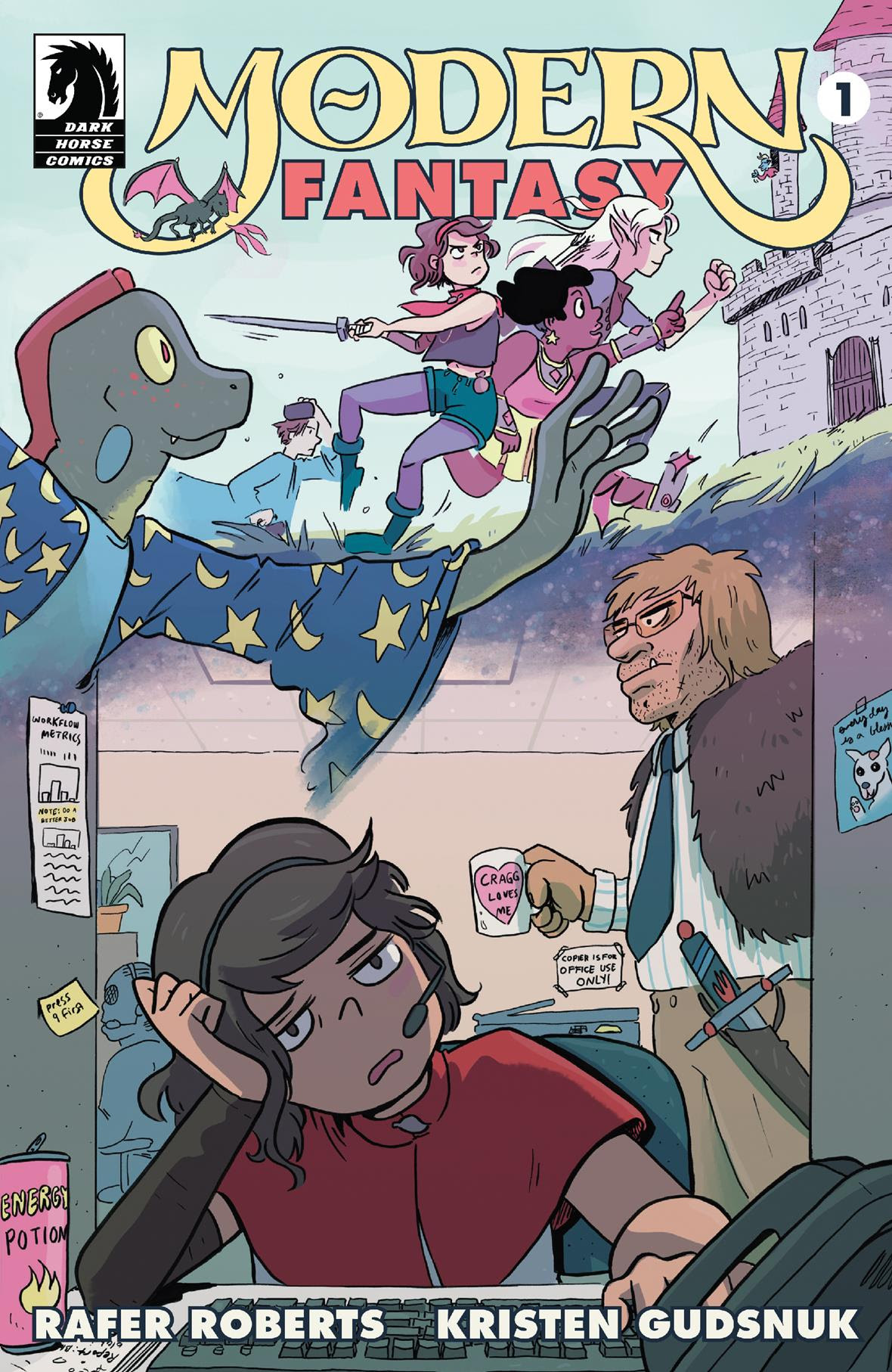 Modern Fantasy #1 review: Adult Swim meets Dungeons & Dragons and has an affair with Office Space