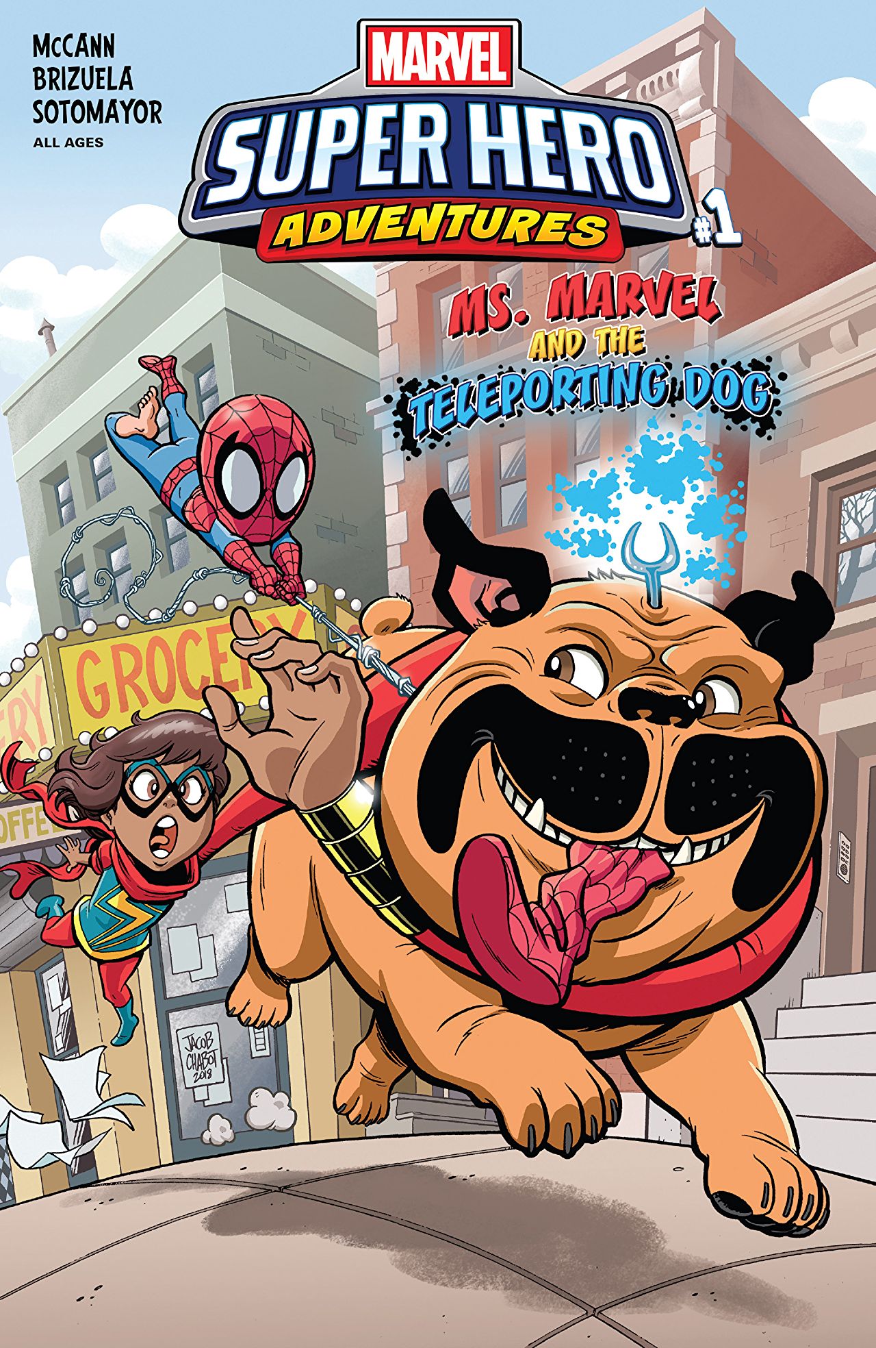 Marvel Preview: Marvel Super Hero Adventures: Ms. Marvel and the Teleporting Dog #1