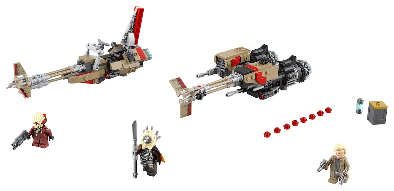 LEGO reveals new 'Solo: A Star Wars Story' Cloud-Rider Swoop set out August 1st