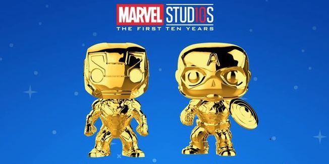 Funko reveals Marvel Studios' 10th anniversary chrome Pop! series
