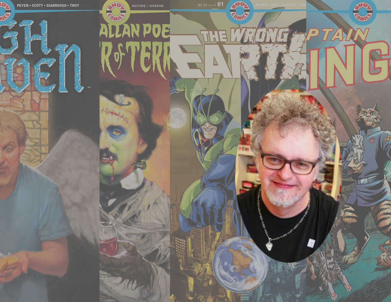 Talking the launch of AHOY Comics and 'The Wrong Earth' with comic book veteran Tom Peyer