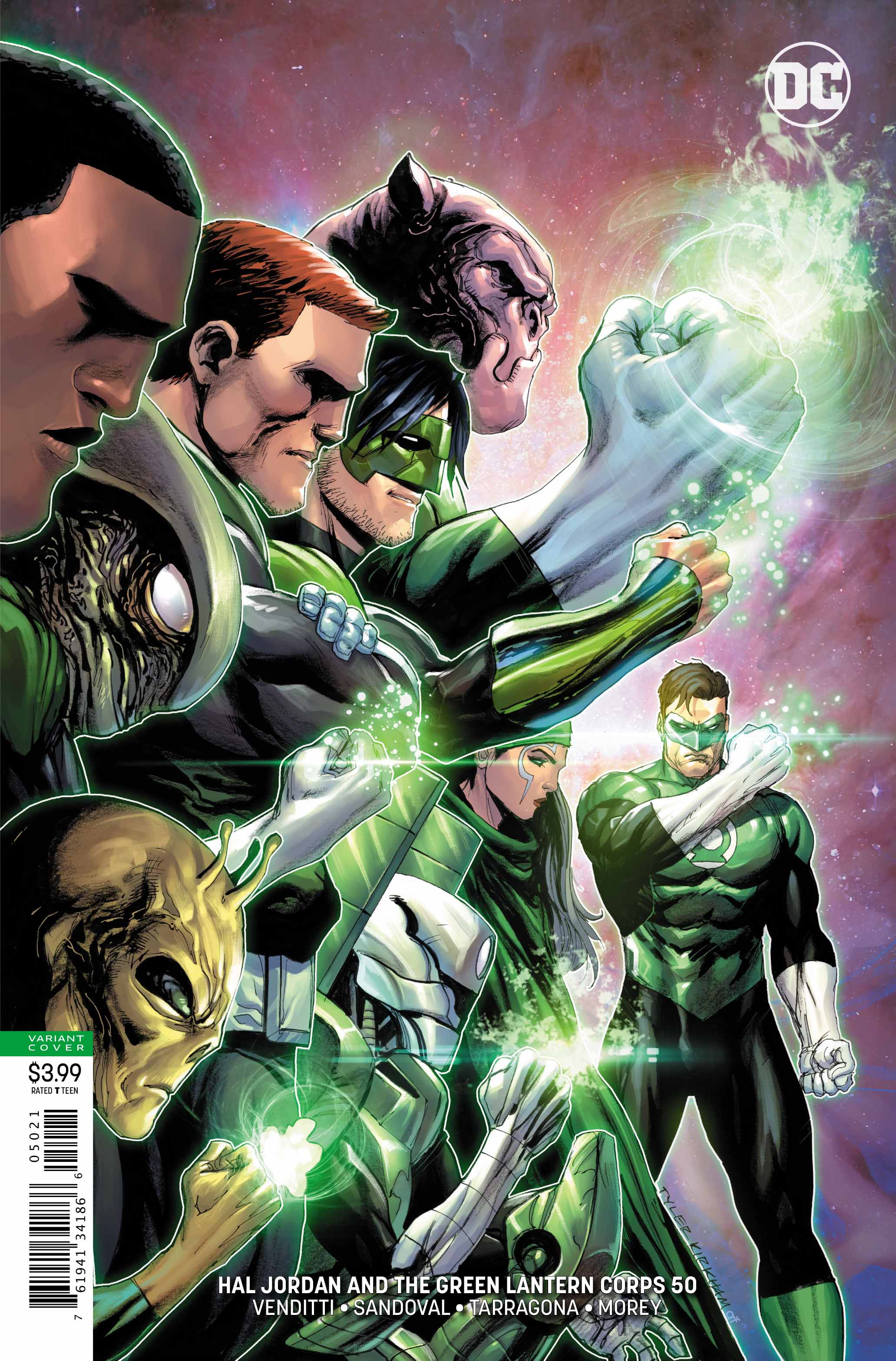 Hal Jordan and the Green Lantern Corps #50 review