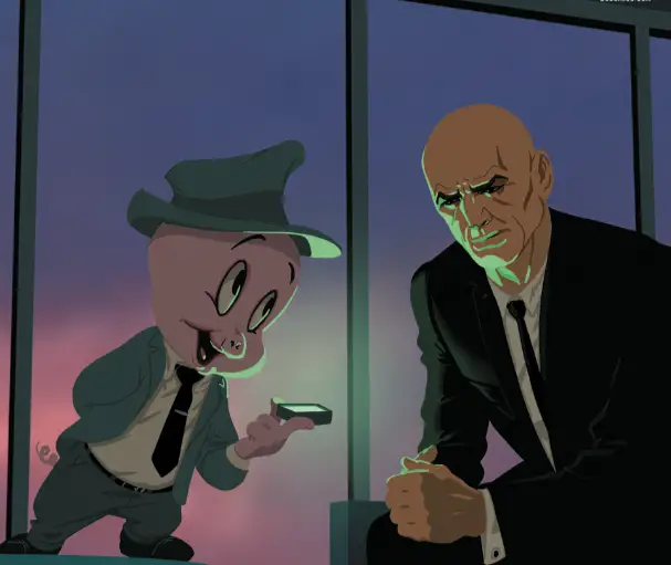 Lex Luthor/Porky Pig #1 has a message about online racism, incels, and pro-gun communities