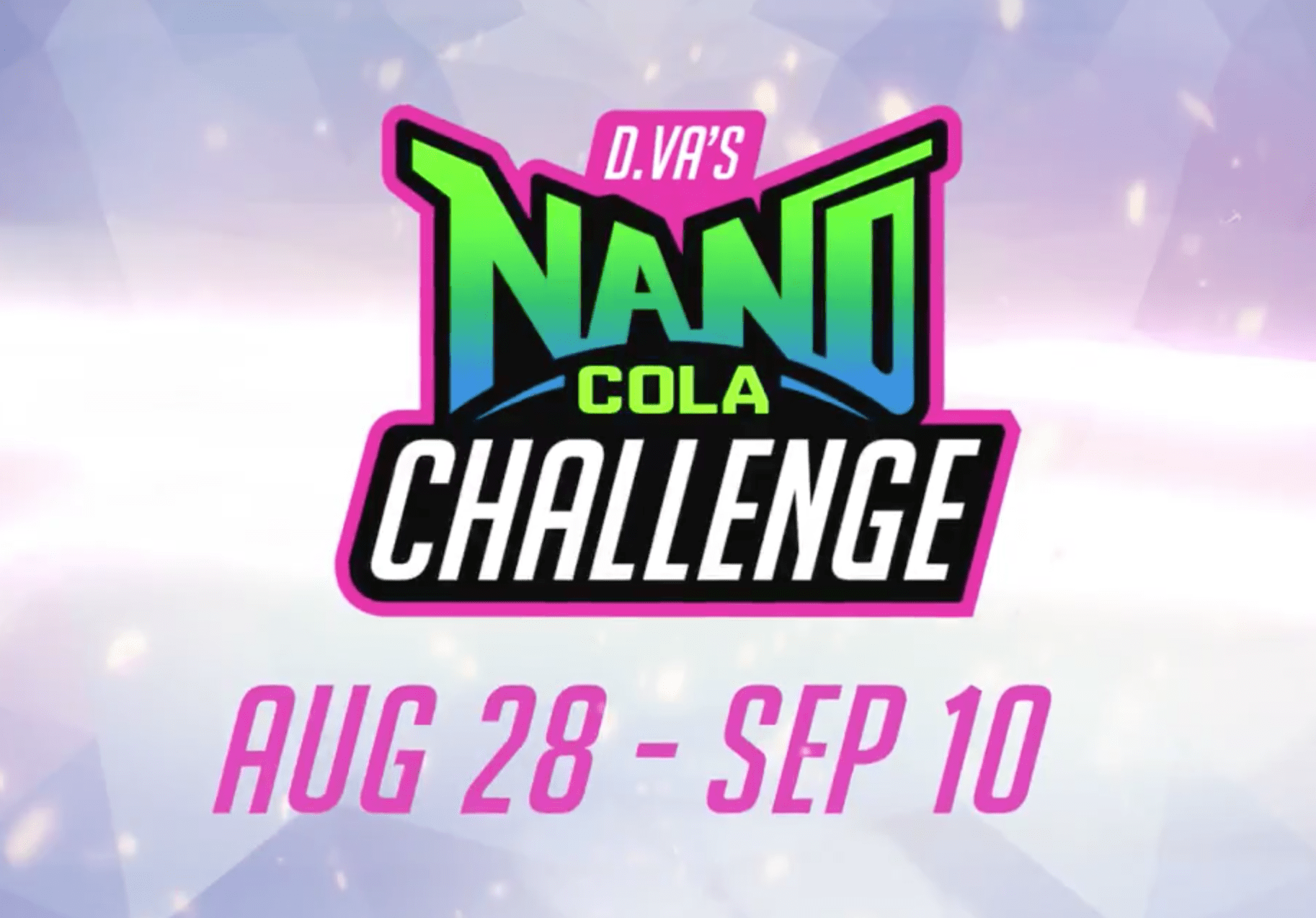 Overwatch announces D.Va's Nano Cola Challenge