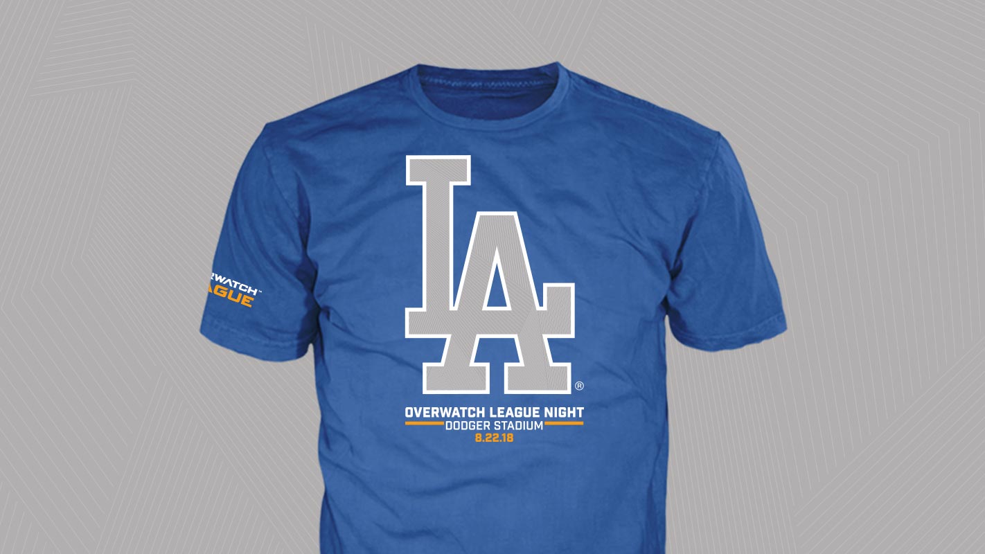 Overwatch League teams with the Los Angeles Dodgers for special fan event on August 22