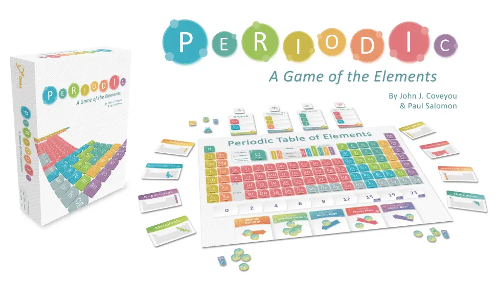 Kickstarter Alert -- John Coveyou brings 'Periodic: A Game of the Elements' to the table