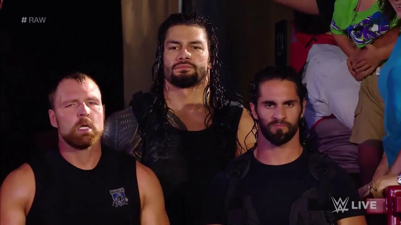 The Shield just got arrested on WWE Monday Night Raw