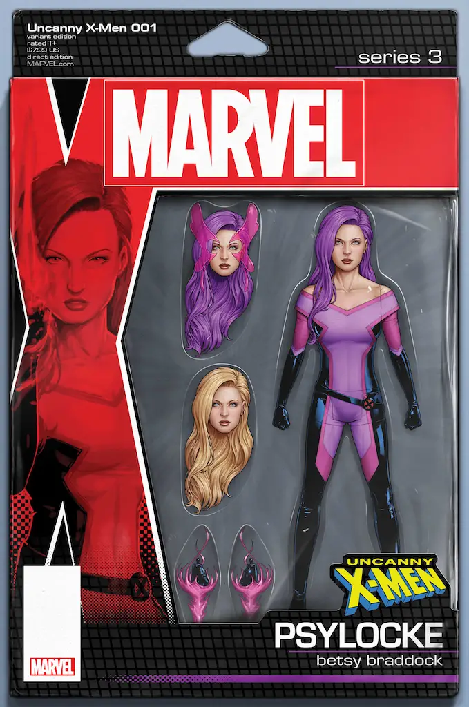 First Look: Psylocke variant Uncanny X-Men #1 cover by John Tyler Christopher
