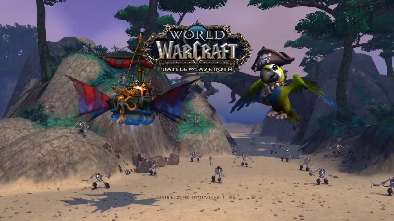 World of Warcraft: Get a floating pirate ship mount for pre-paying 180 days of game time